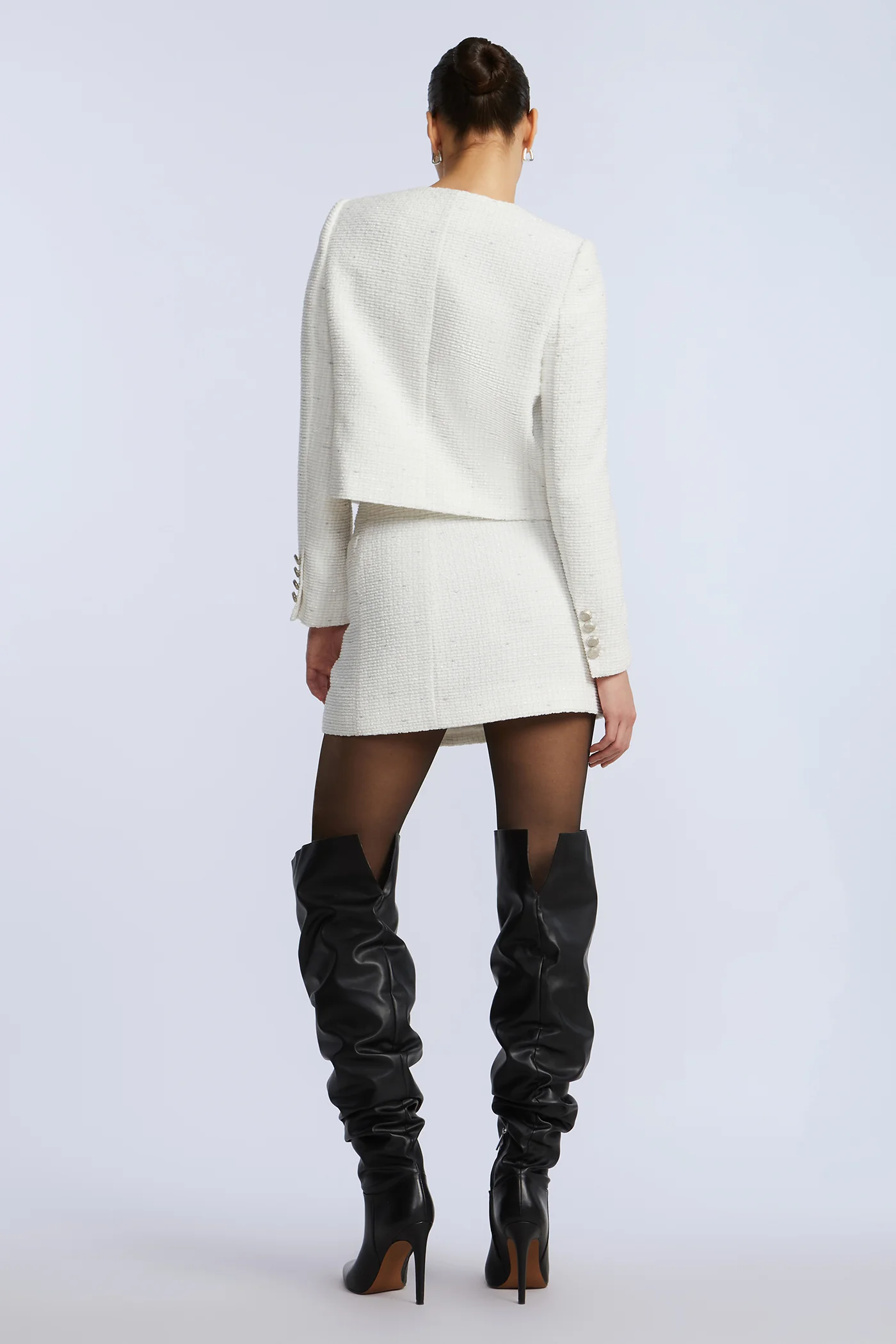 Tweed Chasseur Jacket - Image 7