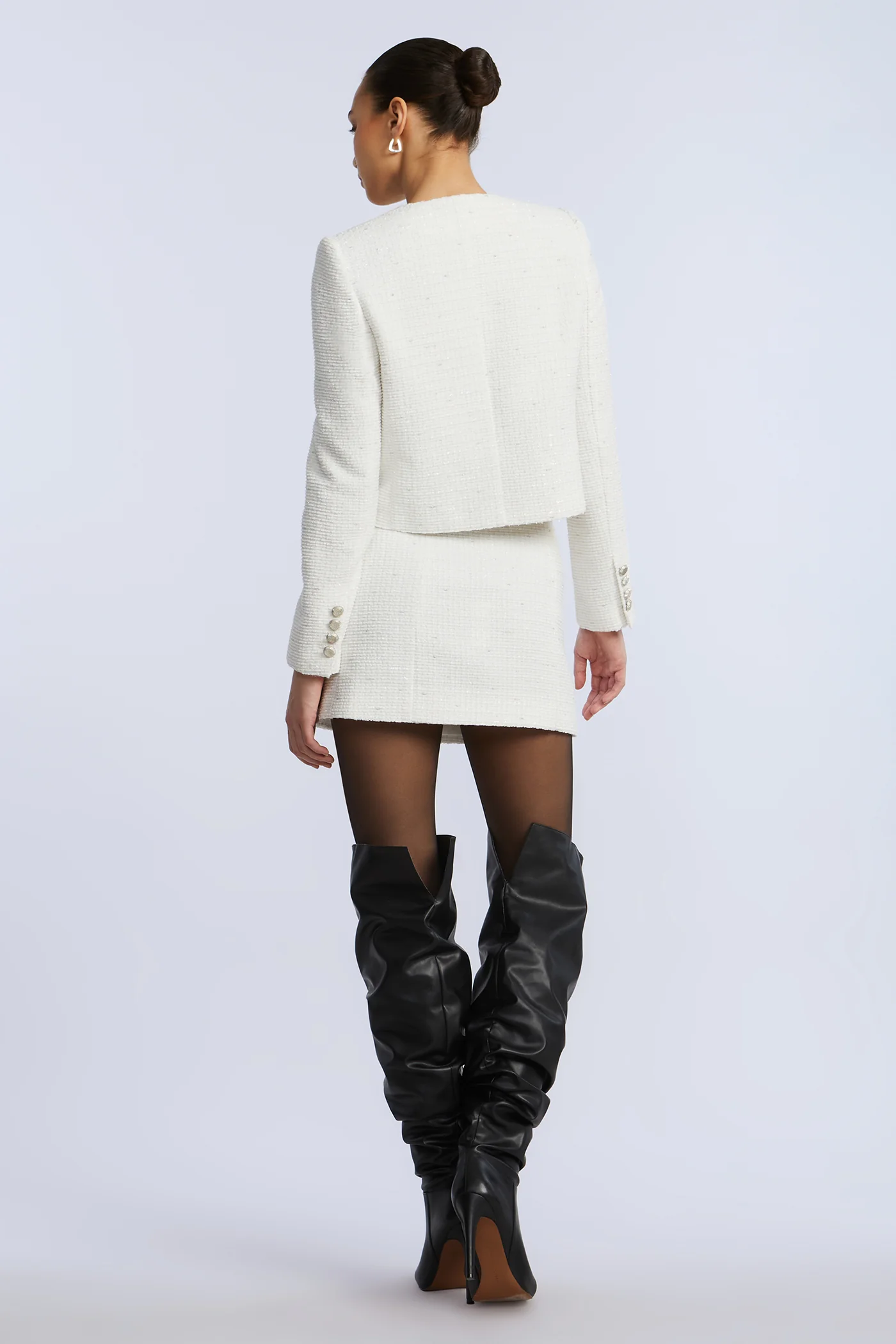 Tweed Chasseur Jacket - Image 9