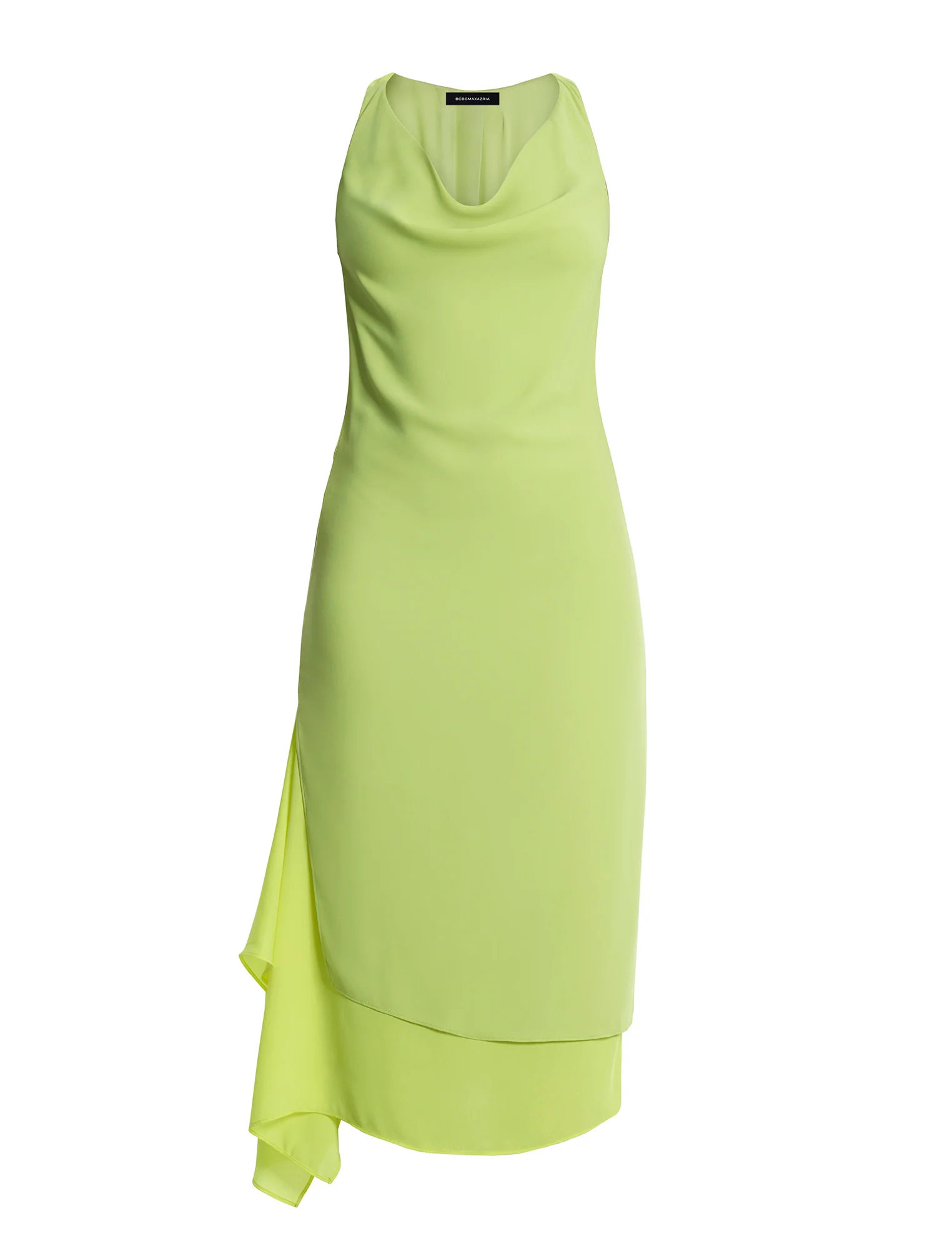 Twist And Drape Combo Dress - Image 9