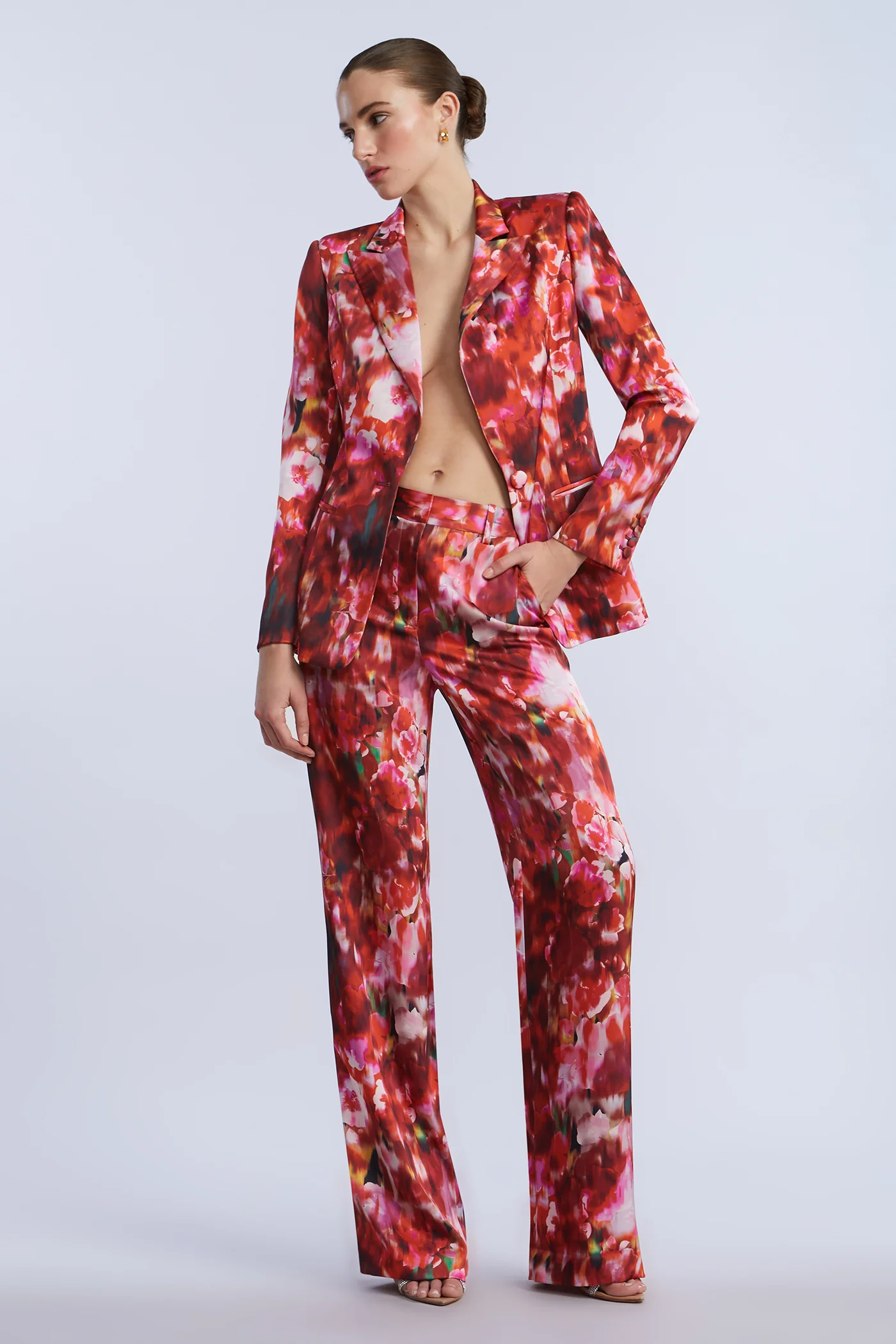 Washed Floral Blazer - Image 7