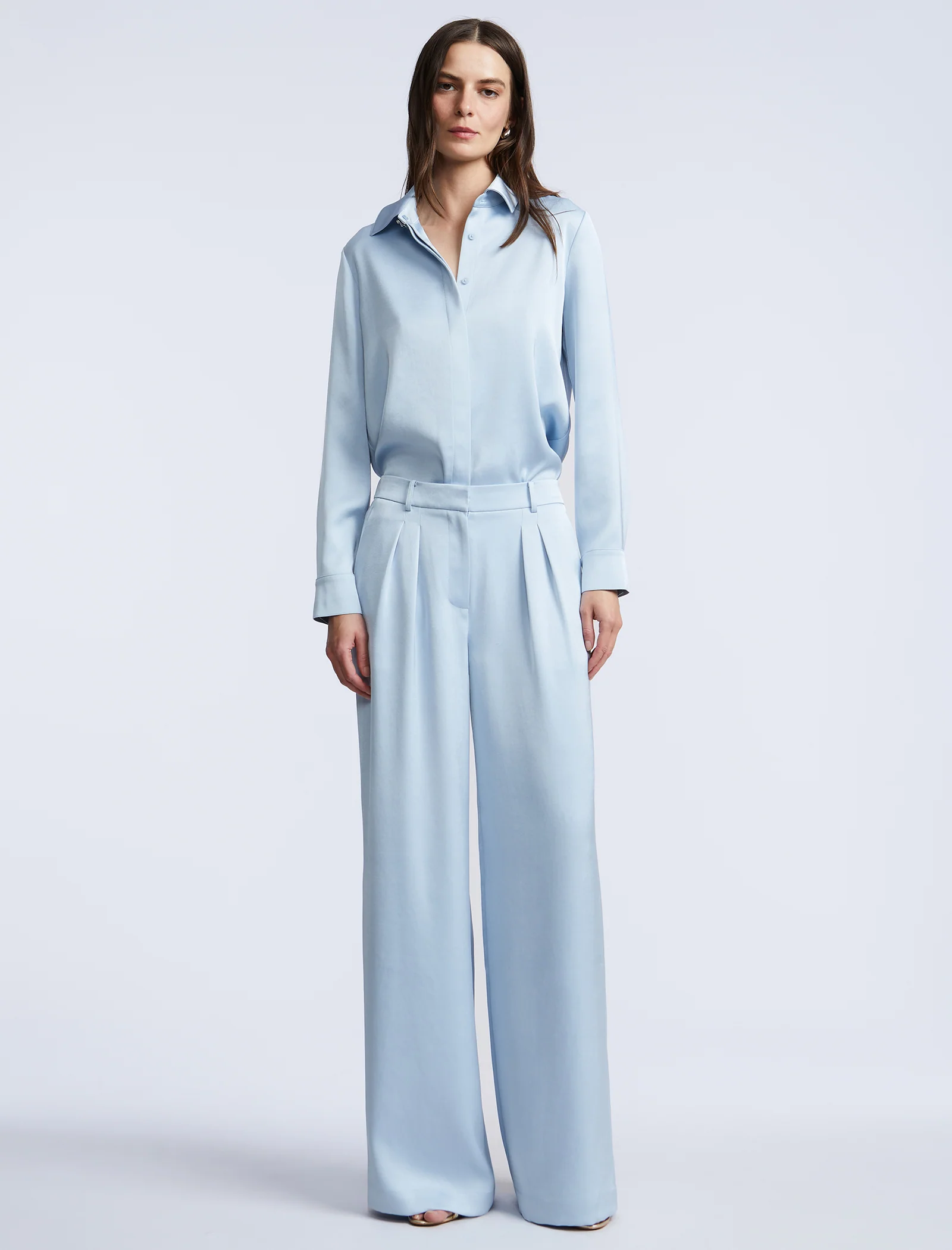 Washed Relaxed Tailored Pant