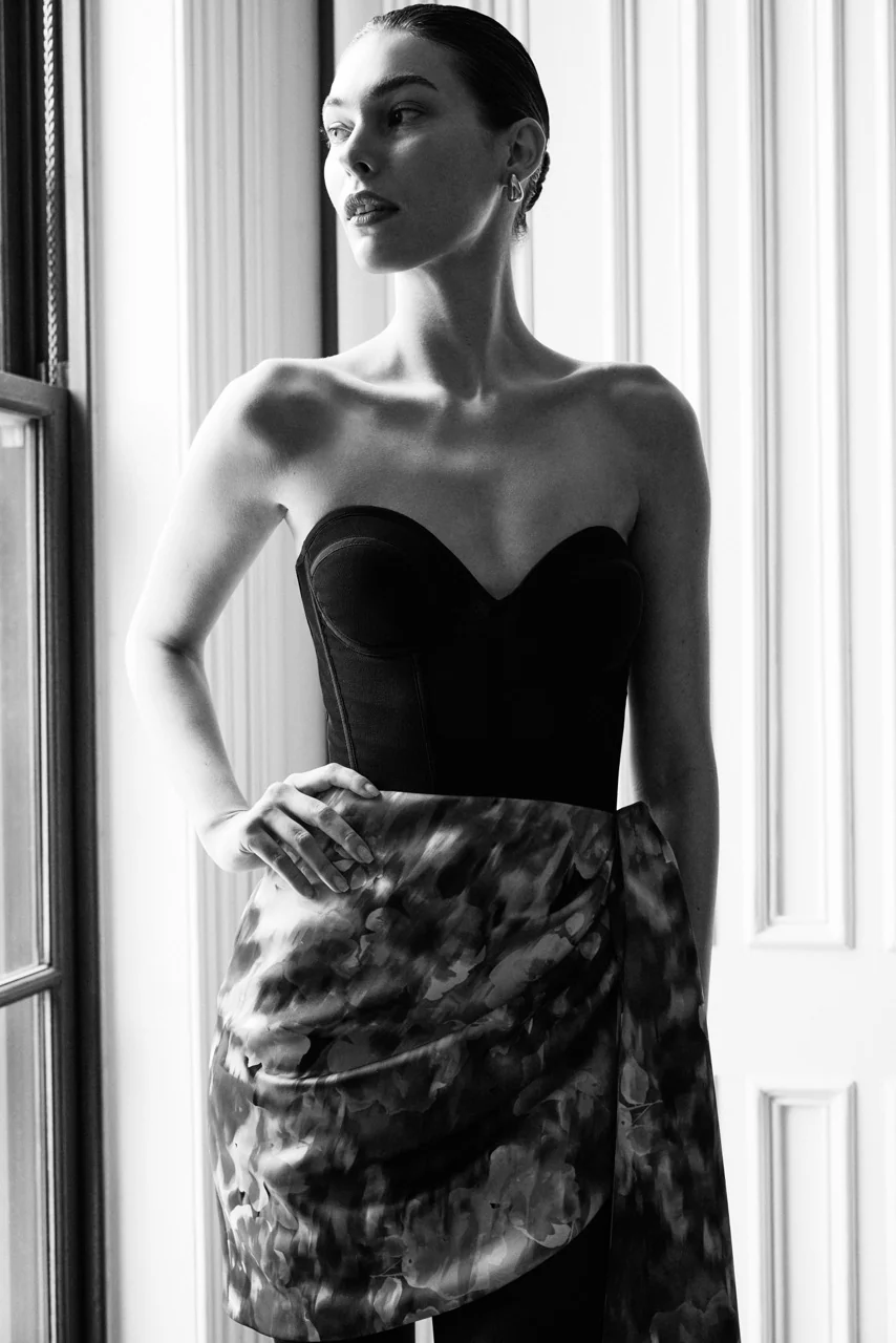Wrap Mini Dress - Image 9